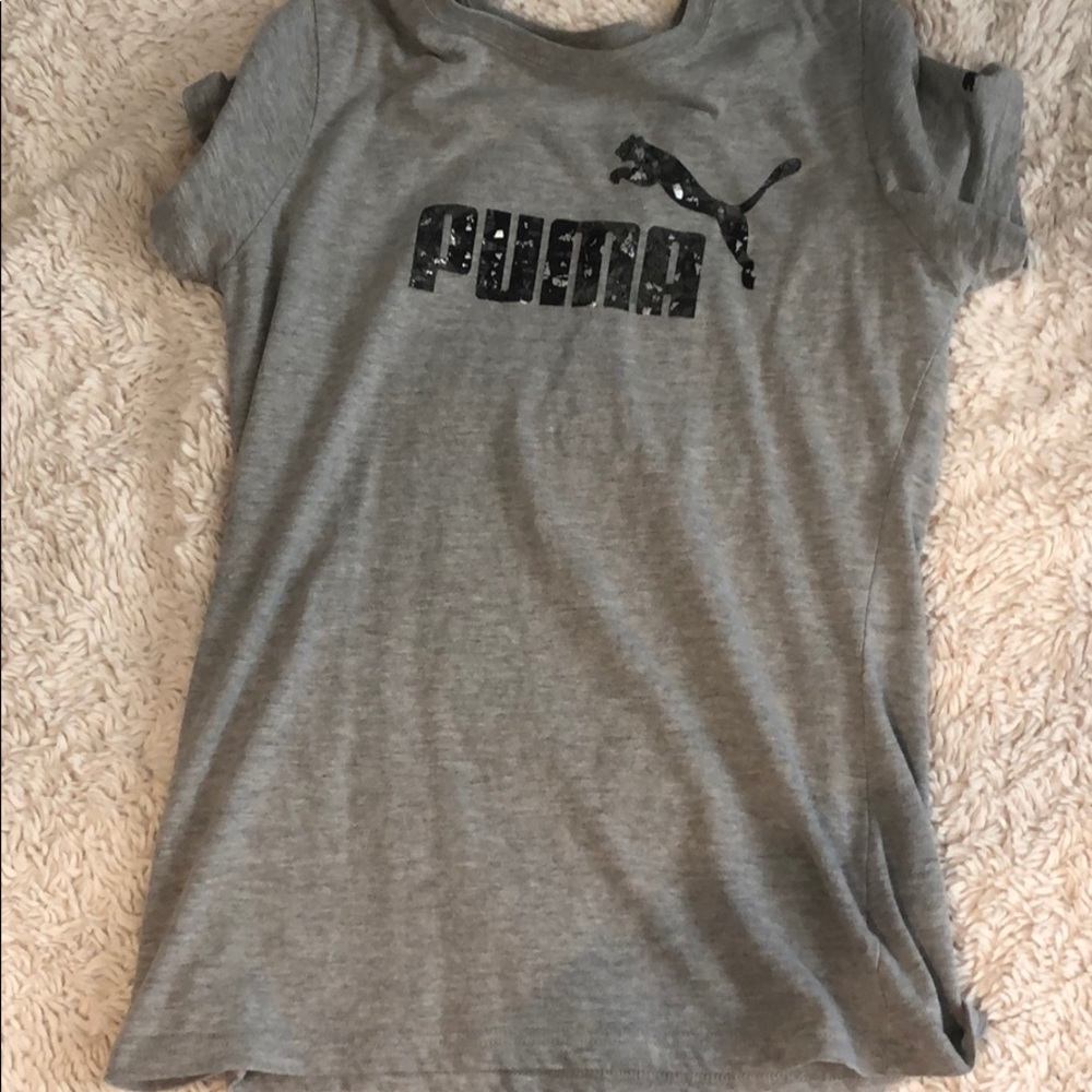 Gray Puma T-shirt